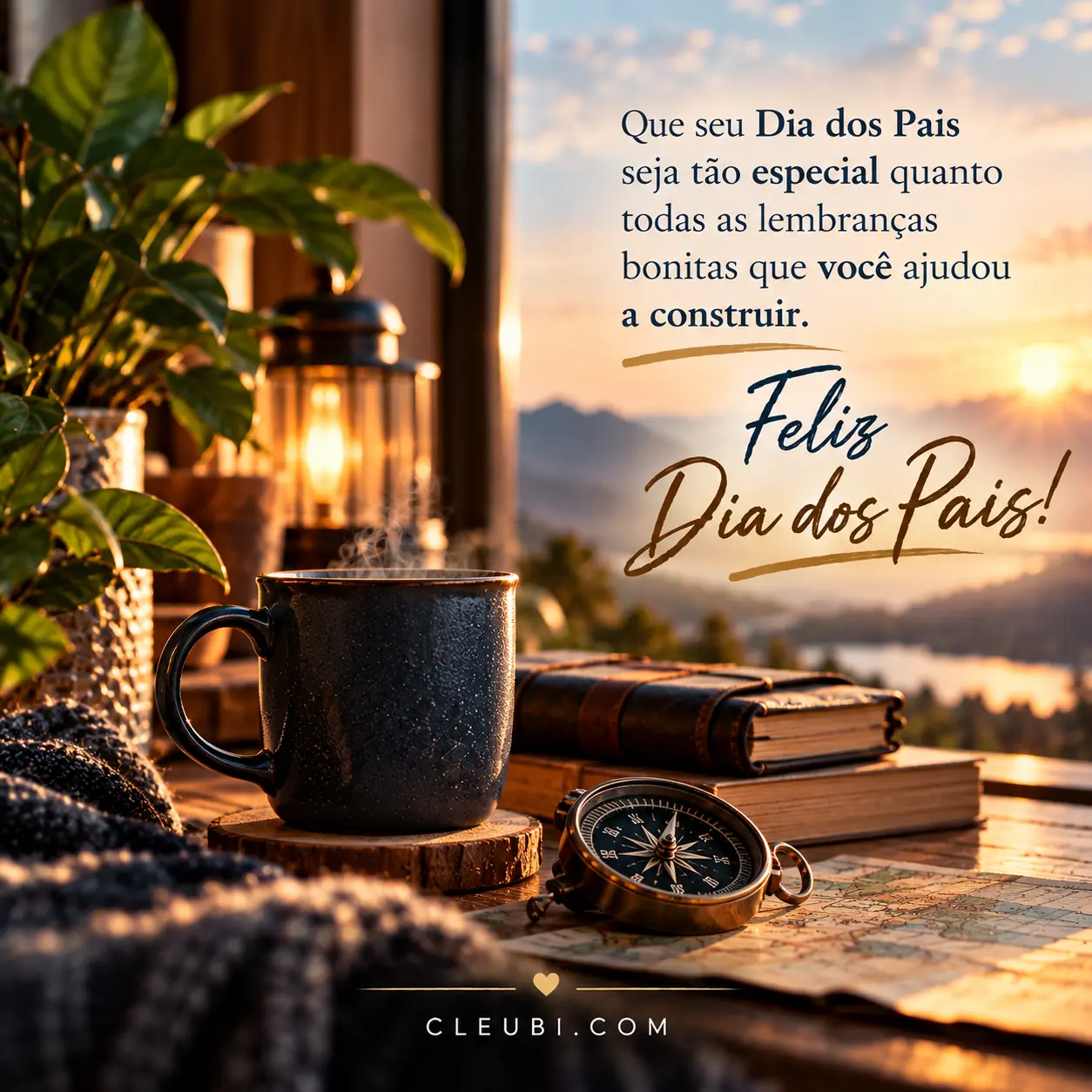 Imagem de Dia Dos Pais com a mensagem: Que seu Dia dos Pais seja tão especial quanto todas as lembranças bonitas que você ajudou a construir.