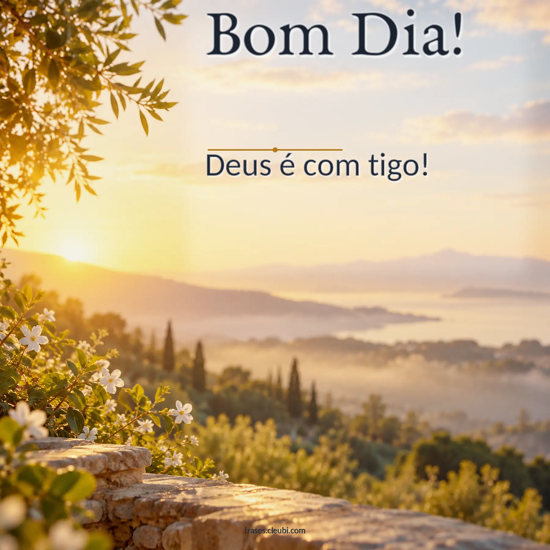 Deus é com tigo!